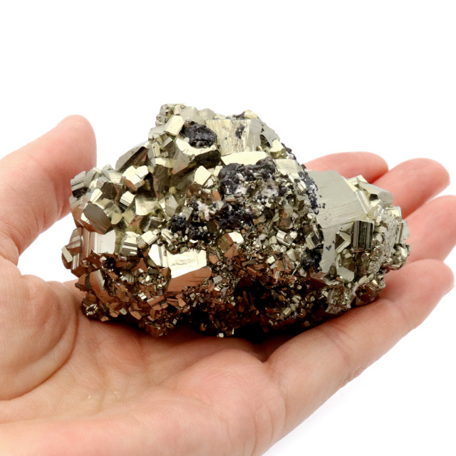 パイライト 原石 AAA ペルー産 1点もの 黄鉄鉱 pyrite パワーストーン 天然石