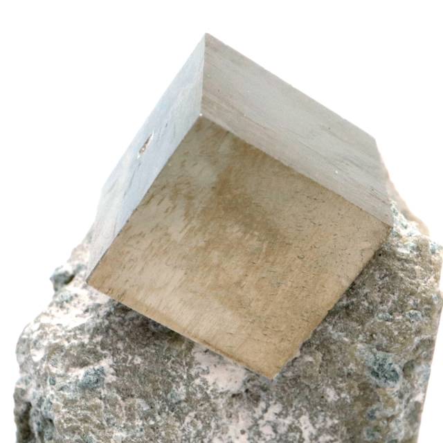 パイライト 原石 母岩付き スペイン ナバフン産 キュービック 結晶 1点もの 黄鉄鉱 pyrite パワーストーン 天然石