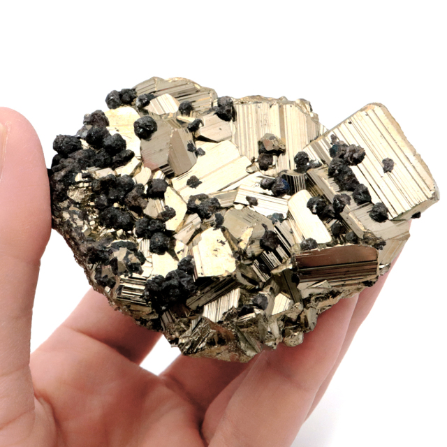 パイライト 原石 AAA 約276g ペルー産 1点もの 黄鉄鉱 pyrite パワーストーン 天然石