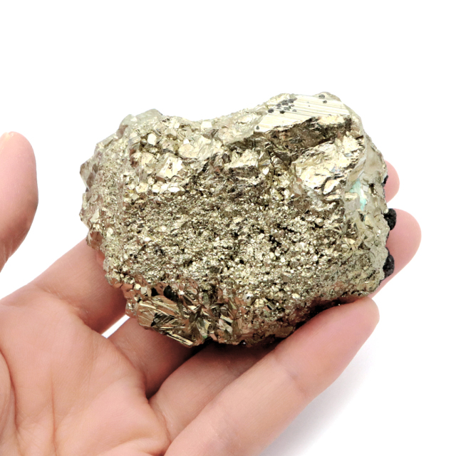 パイライト 原石 AAA 約276g ペルー産 1点もの 黄鉄鉱 pyrite パワーストーン 天然石
