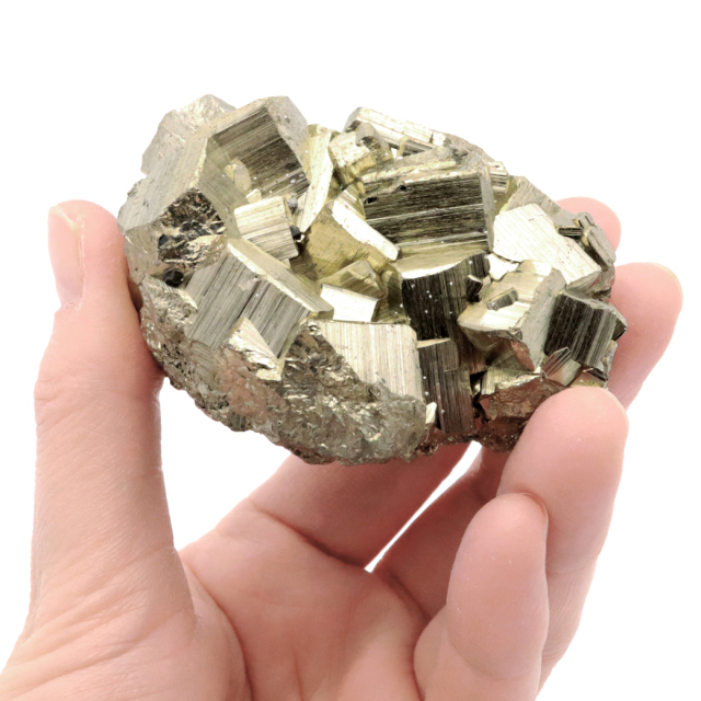 パイライト 原石 AAA 約283g ペルー産 1点もの 黄鉄鉱 pyrite パワーストーン 天然石
