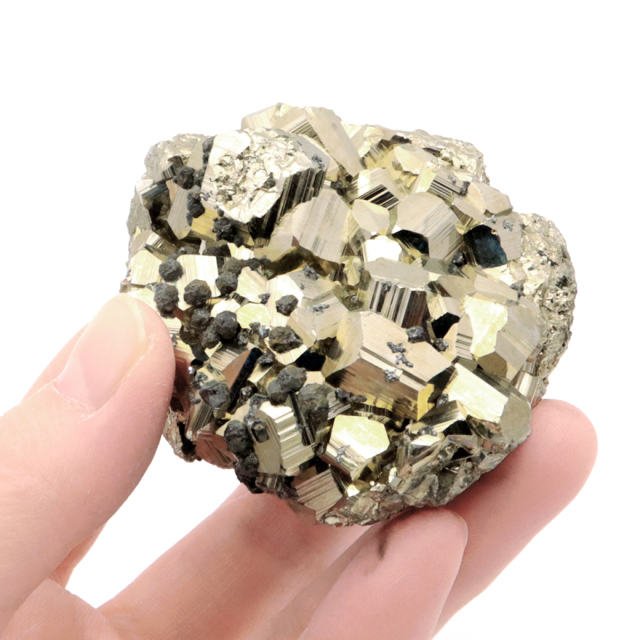 パイライト 原石 AAA 約241g ペルー産 1点もの 黄鉄鉱 pyrite パワーストーン 天然石
