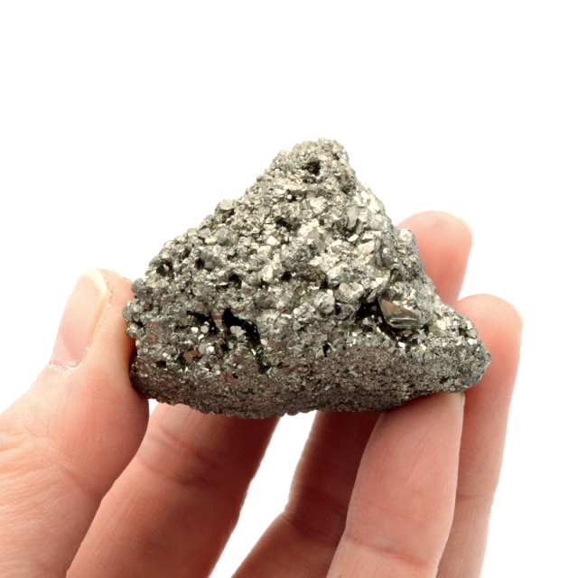 パイライト 原石 約90－100g前後 手のひらサイズ ミニ ペルー産 黄鉄鉱 pyrite パワーストーン 天然石 pyrite 