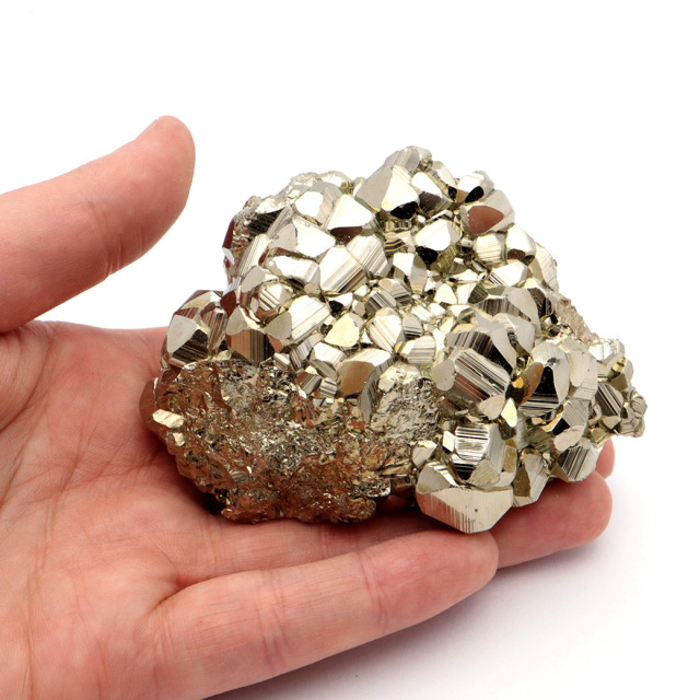パイライト 原石 AAA 約370g ペルー産 1点もの 黄鉄鉱 pyrite