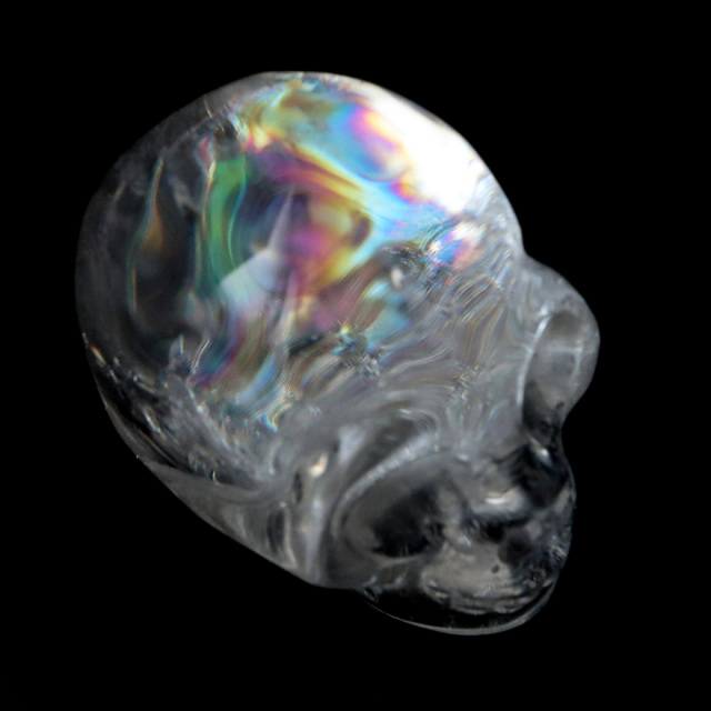 アイリス　スカル 中 【クリアクォーツ 水晶】クリスタル　ブラジル産 アイリススカル 中 【クリアクォーツ 水晶】クリスタルブラジル産