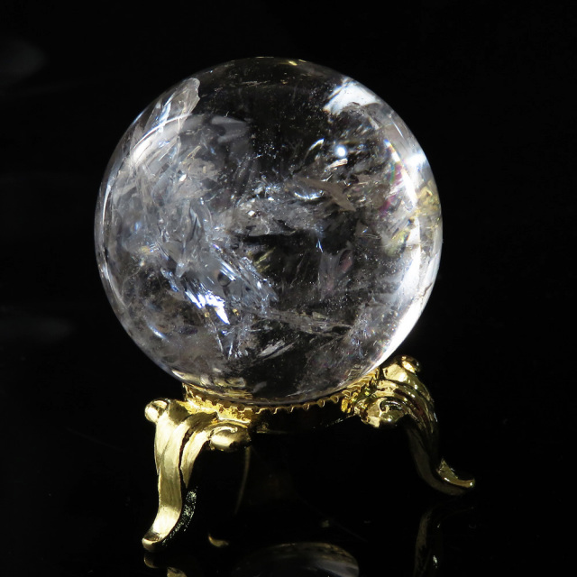アイリスクォーツ 虹入り 水晶 丸玉  天然石 パワーストーン