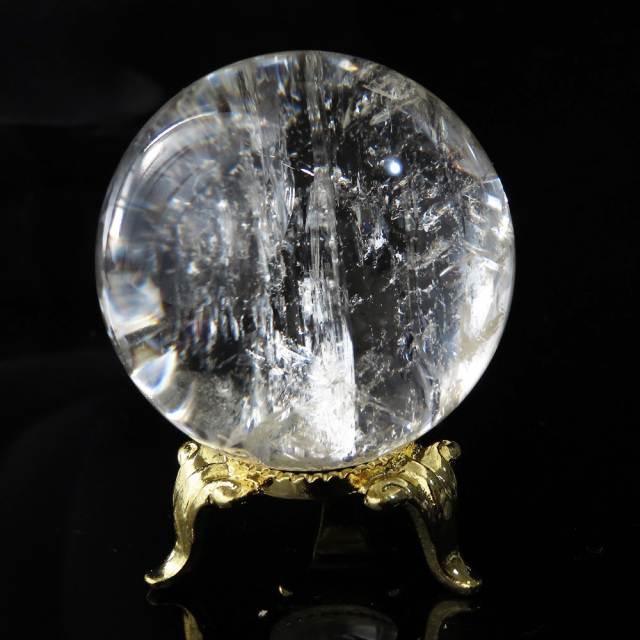 アイリスクォーツ 虹入り 水晶 丸玉  天然石 パワーストーン