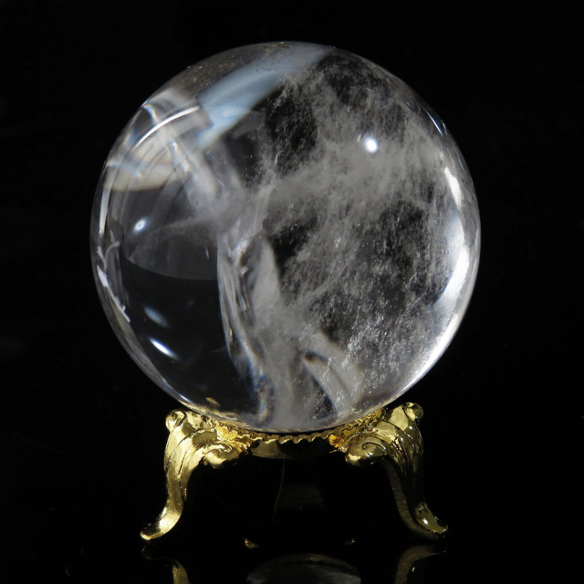 アイリスクォーツ 虹入り 水晶 丸玉  天然石 パワーストーン