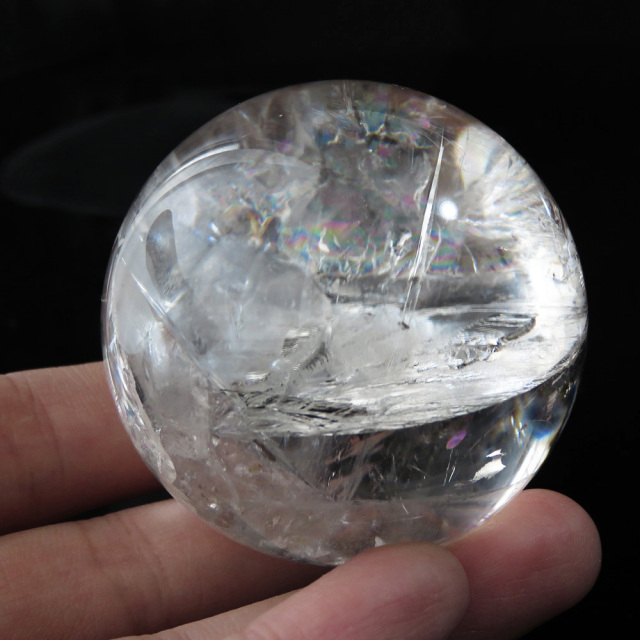 アイリスクォーツ 虹入り 水晶 丸玉  天然石 パワーストーン