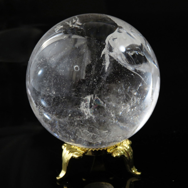 アイリスクォーツ 虹入り 水晶 丸玉  天然石 パワーストーン