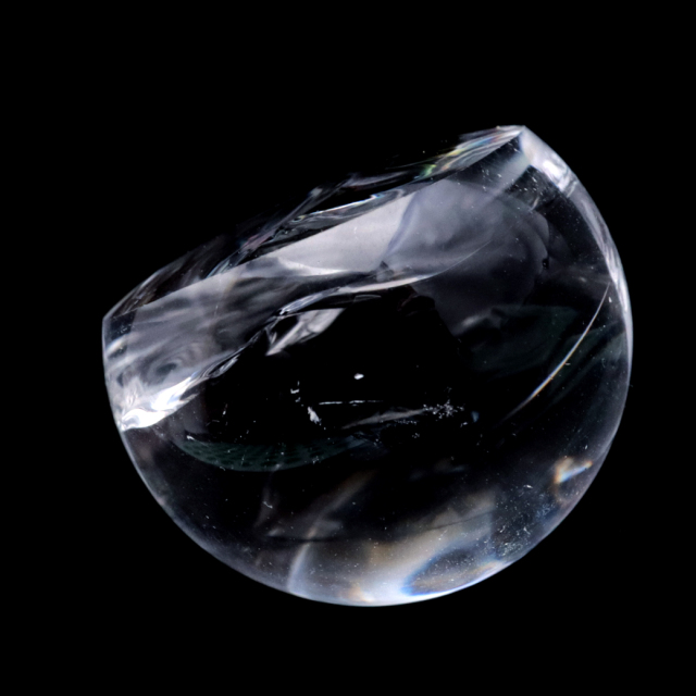 水晶 虹入り ルース タンブル アイリスクォーツ ハンドメイド パーツ 天然石 Silver925 パワーストーン 4月 誕生石