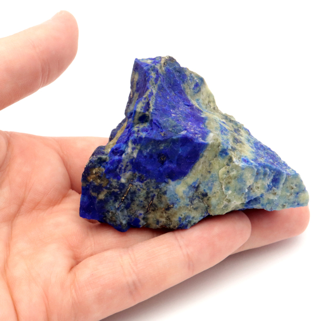 ラピスラズリ 原石 155 アフガニスタン産 天然石 青金石 置物 ラフ 1点もの lapis lazuli