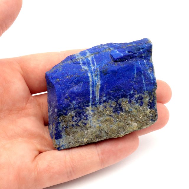 ラピスラズリ 原石 118 アフガニスタン産 天然石 青金石 置物 ラフ 1点もの lapis lazuli