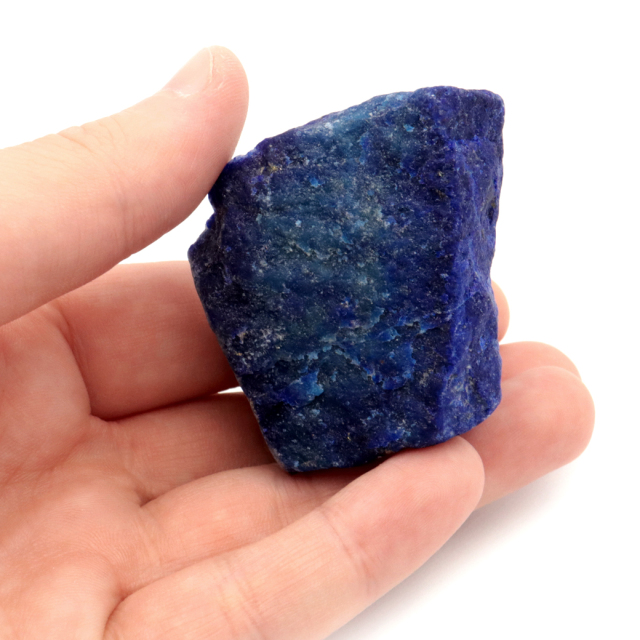 ラピスラズリ 原石 85 アフガニスタン産 天然石 青金石 置物 ラフ 1点もの lapis lazuli