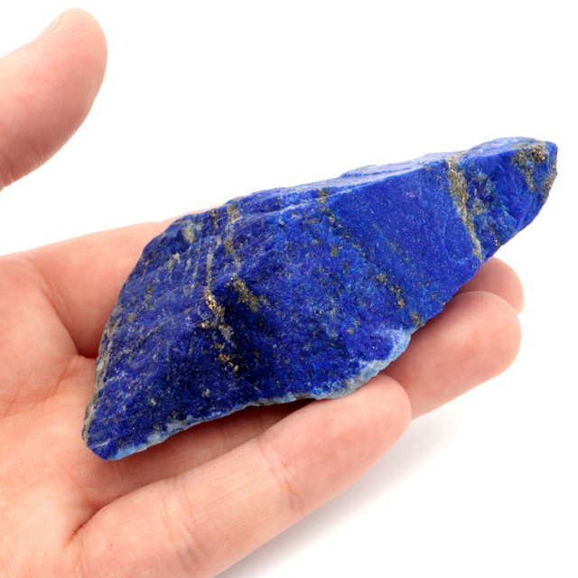 ラピスラズリ 原石 130 アフガニスタン産 天然石 青金石 置物 ラフ 1点もの lapis lazuli