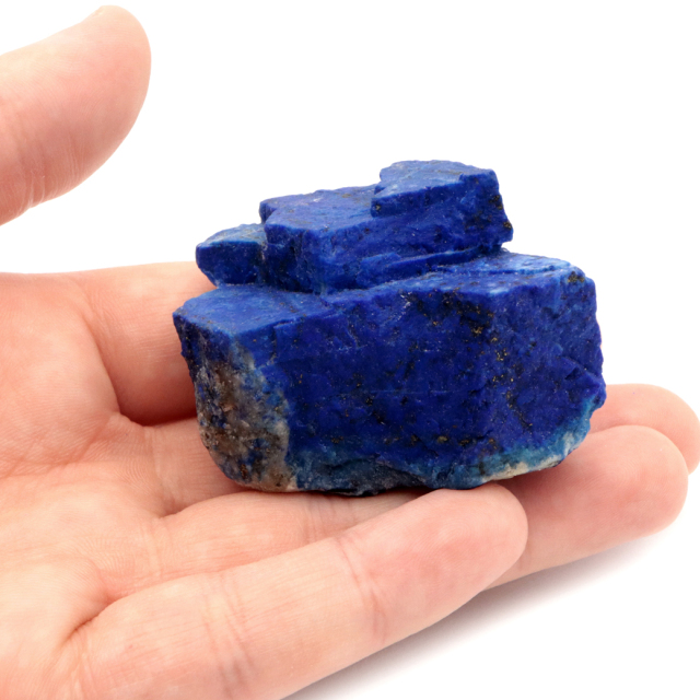 ラピスラズリ 原石 77 アフガニスタン産 天然石 青金石 置物 ラフ 1点もの lapis lazuli