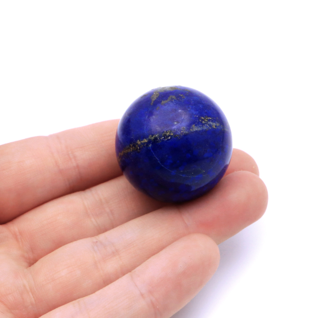 ラピスラズリ 丸玉 AAA 台付き アフガニスタン産 ナチュラル 天然無染色 天然石 青金石 置物 スフィア 1点もの lapis lazuli