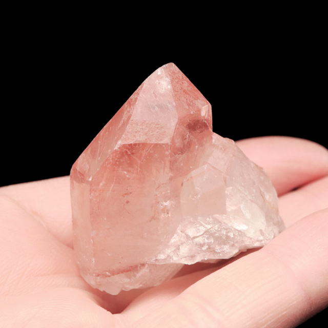 ドリームシクル レムリアンシード 水晶 ポイント ブラジル・ディアマンティーナ産 1点もの ピンク レムリアン ヒーリング 浄化