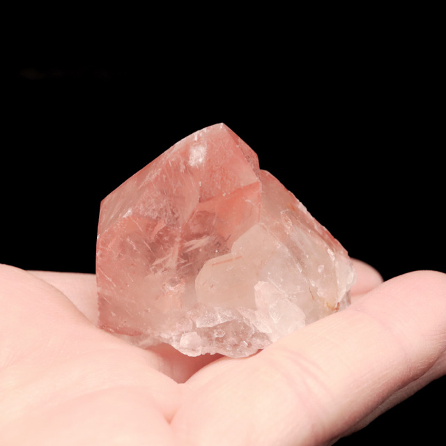 ドリームシクル レムリアンシード 水晶 ポイント ブラジル・ディアマンティーナ産 1点もの ピンク レムリアン ヒーリング 浄化