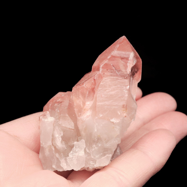 ドリームシクル レムリアンシード 水晶 ポイント ブラジル・ディアマンティーナ産 1点もの ピンク レムリアン ヒーリング 浄化