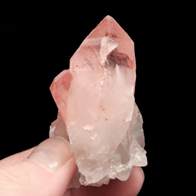 ドリームシクル レムリアンシード 水晶 ポイント ブラジル・ディアマンティーナ産 1点もの ピンク レムリアン ヒーリング 浄化