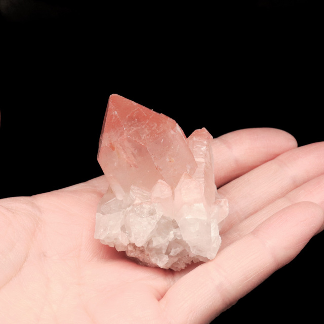 ドリームシクル レムリアンシード 水晶 ポイント ブラジル・ディアマンティーナ産 1点もの ピンク レムリアン ヒーリング 浄化