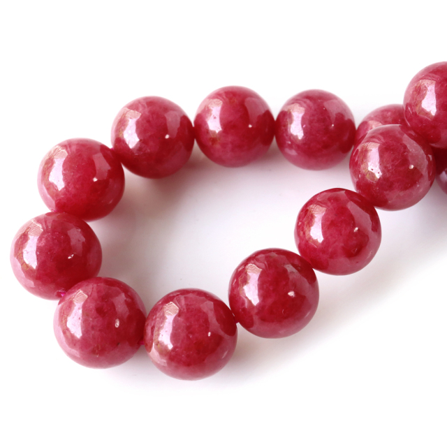 ロードナイト ブレスレット 10.5mm AAA ブラジル産 天然石 パワーストーン 薔薇輝石 1点物 Rhodonite