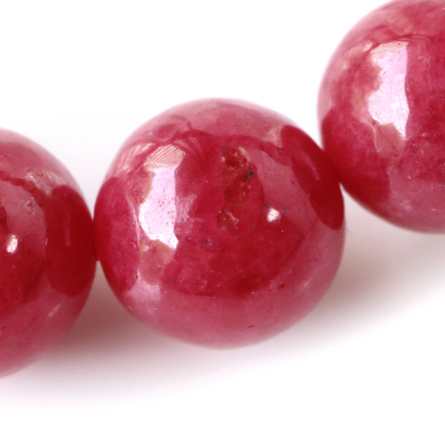 ロードナイト ブレスレット 10.5mm AAA ブラジル産 天然石 パワーストーン 薔薇輝石 1点物 Rhodonite