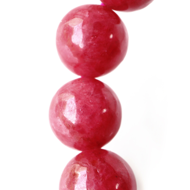 ロードナイト ブレスレット 9mm AAA ブラジル産 天然石 パワーストーン 薔薇輝石 1点物 Rhodonite