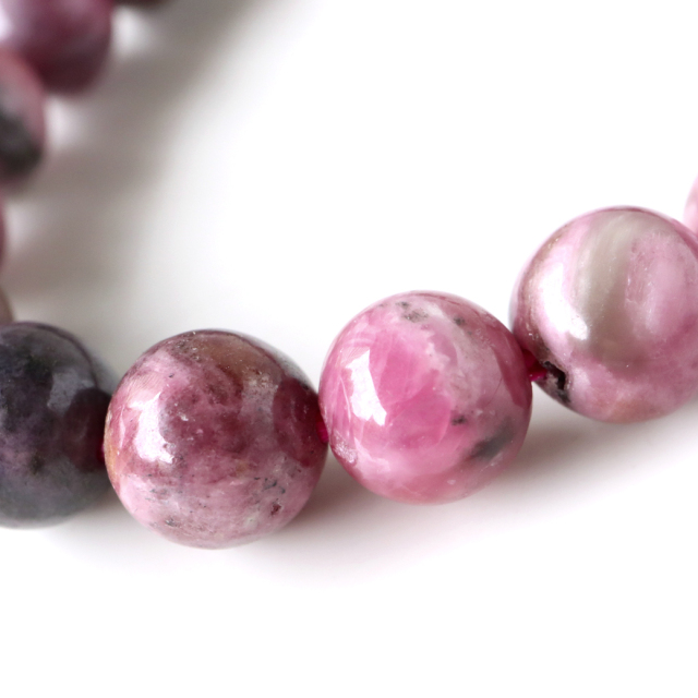 ロードナイト ブレスレット 8mm A＋ランク つやつや ブラジル産 天然石 パワーストーン 贈り物 ギフト父の日 プレゼント