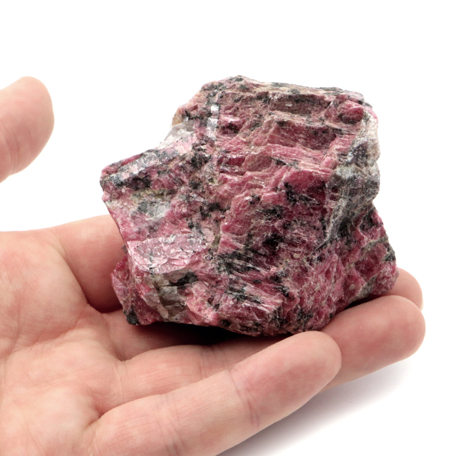 ロードナイト ラフ原石 マダガスカル産 コレクション ばら輝石 天然石 1点物 パワーストーン 鉱物 結晶 浄化