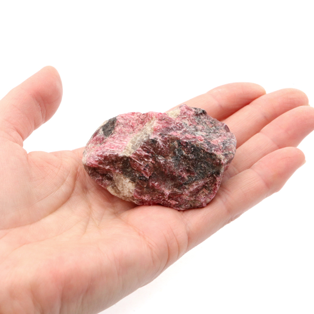 ロードナイト ラフ原石 マダガスカル産 コレクション ばら輝石 天然石 1点物 パワーストーン 鉱物 結晶 浄化