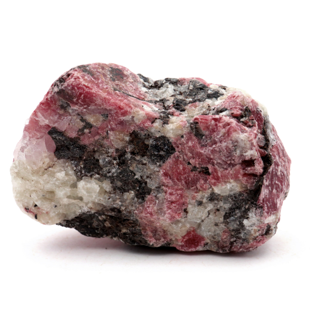 ロードナイト ラフ原石 マダガスカル産 148g コレクション ばら輝石