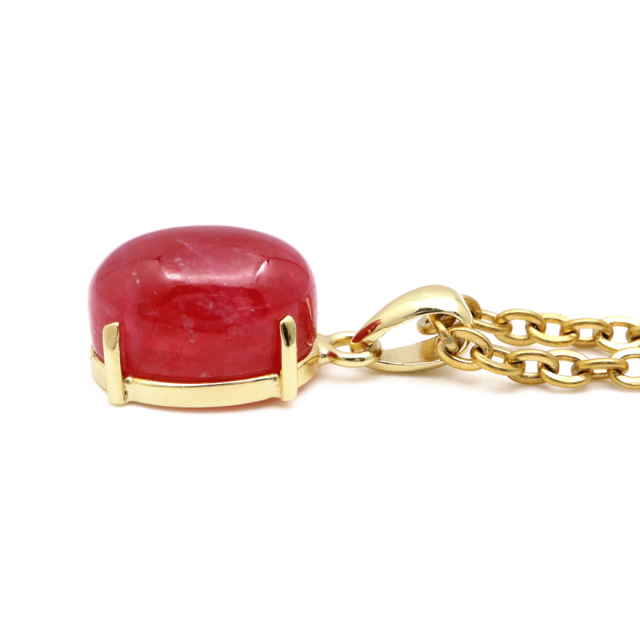 インペリアル ロードナイト ペンダント レディース ブラジル産 天然石 ネックレス 1点物