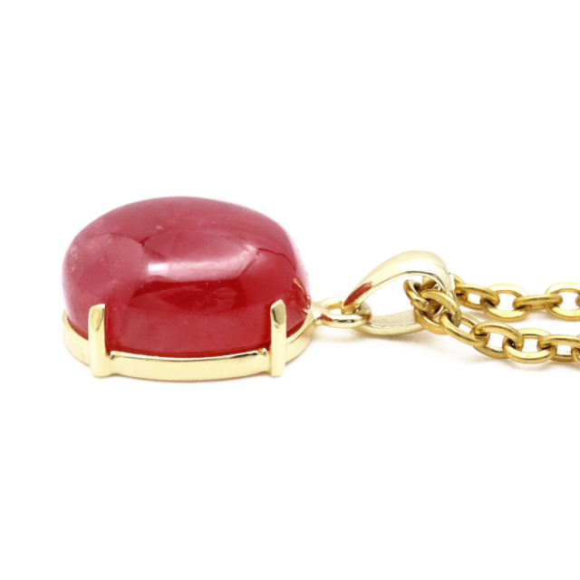 インペリアル ロードナイト ペンダント レディース ブラジル産 天然石 ネックレス 1点物