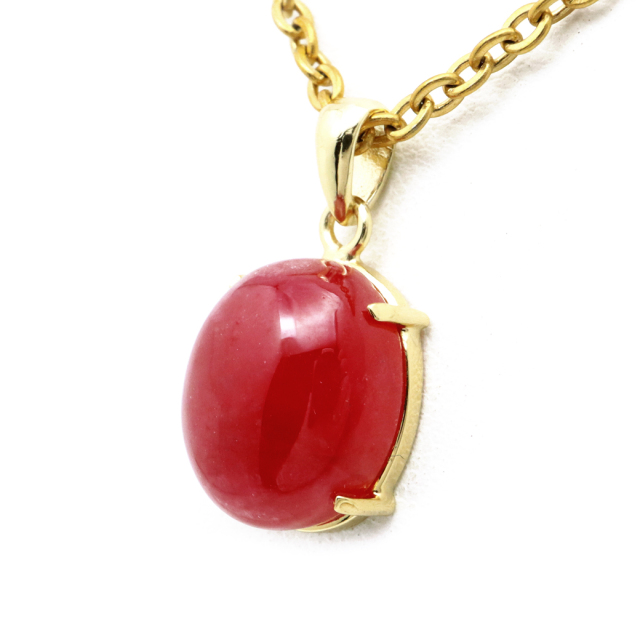 インペリアル ロードナイト ペンダント レディース ブラジル産 天然石 ネックレス 1点物