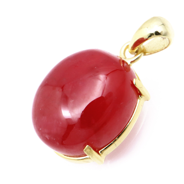 インペリアル ロードナイト ペンダント レディース ブラジル産 天然石 ネックレス 1点物