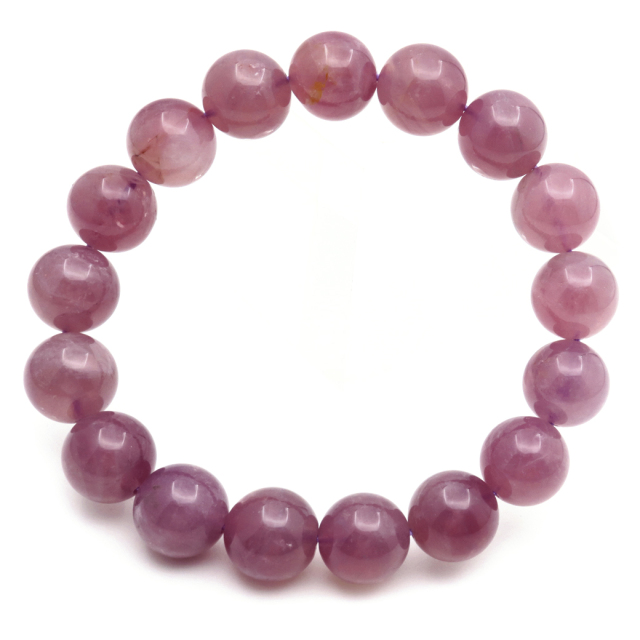 ディープ ローズクォーツ ブレスレット 11.5mm スターローズクォーツ
