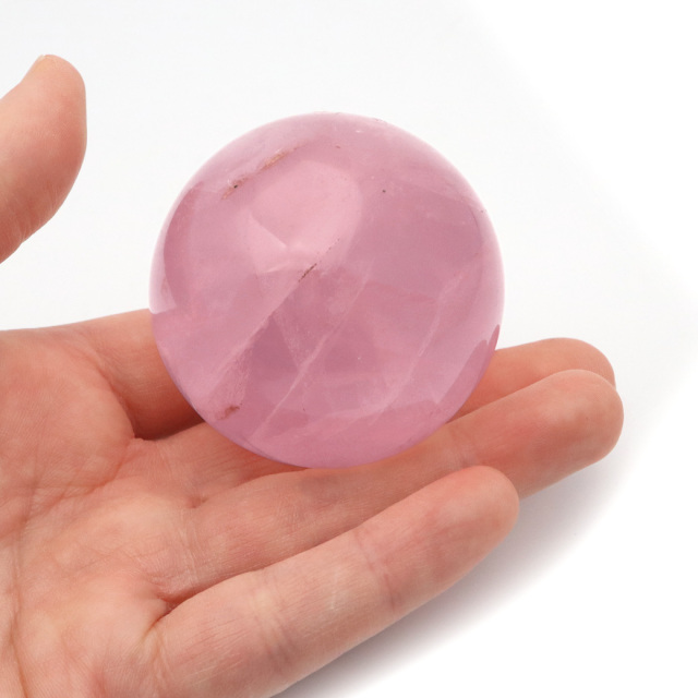 スター ローズクォーツ 丸玉 AAAAA 台座付き マダガスカル産 天然石 1点物 スフィア 紅水晶 パワーストーン