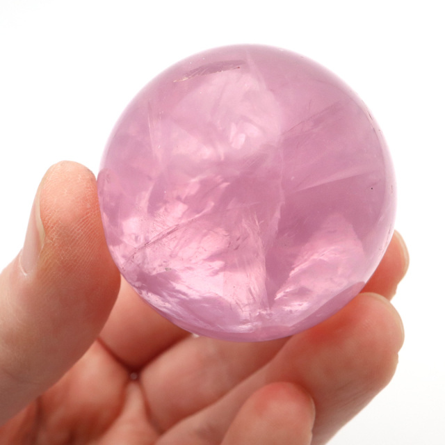 スター ローズクォーツ 丸玉 AAAAA 台座付き マダガスカル産 天然石 1点物 スフィア 紅水晶 パワーストーン