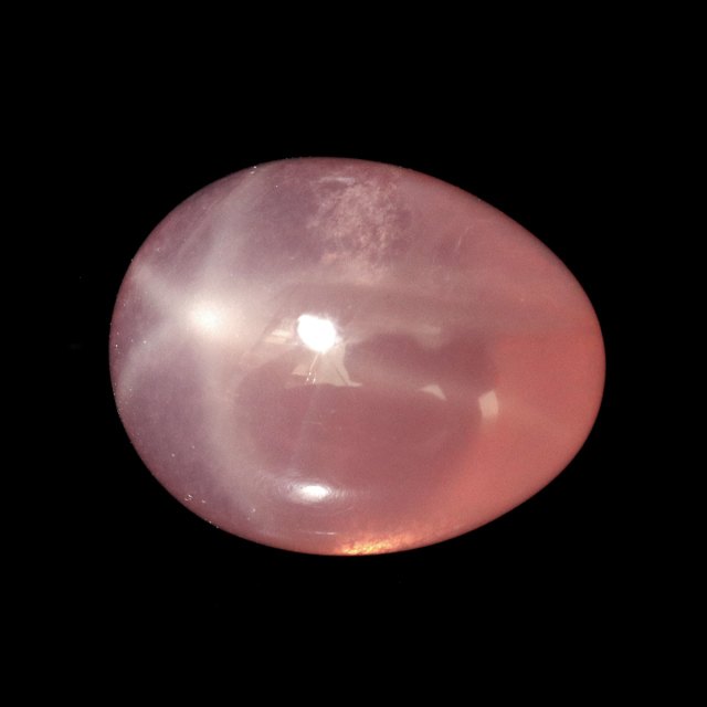 スターローズクォーツ AAA 握り石 たまご型 お守り マダガスカル産 天然石 1点物 紅水晶 パワーストーン