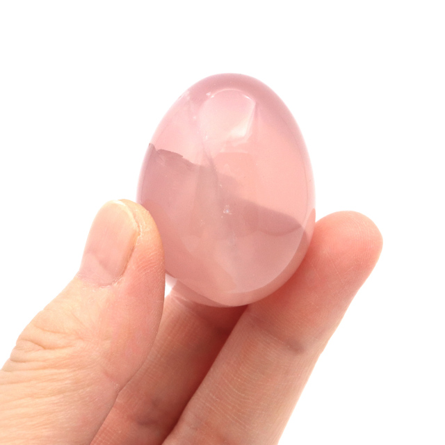 スターローズクォーツ AAA 握り石 たまご型 お守り マダガスカル産 天然石 1点物 紅水晶 パワーストーン