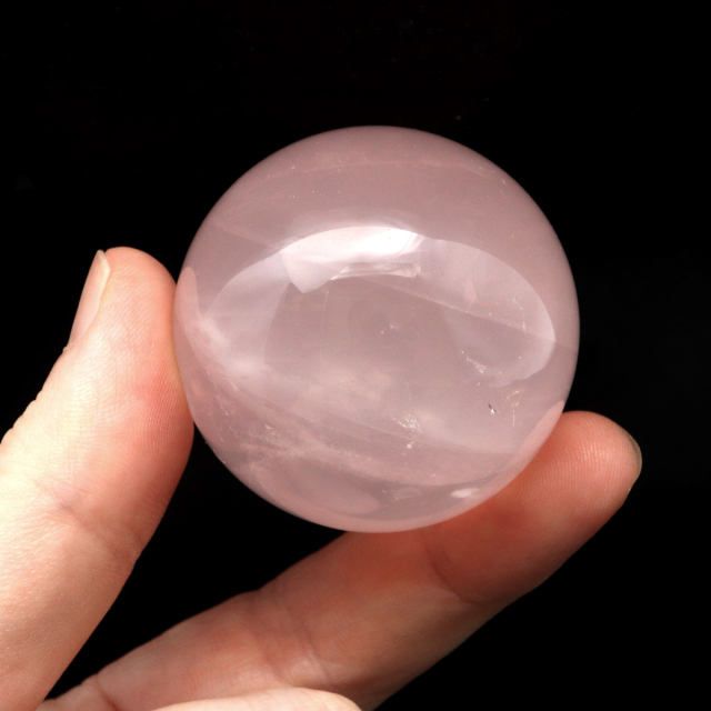 スターローズクォーツ 丸玉 マダガスカル産 1点物 天然石 紅水晶 ヒーリング スフィア パワーストーン 台座付き