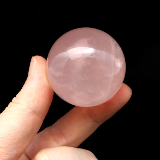 スターローズクォーツ 丸玉 マダガスカル産 1点物 天然石 紅水晶 ヒーリング スフィア パワーストーン 台座付き