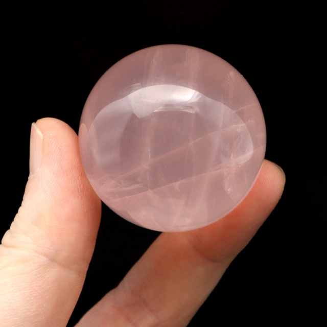 スターローズクォーツ 丸玉 マダガスカル産 1点物 天然石 紅水晶 ヒーリング スフィア パワーストーン 台座付き