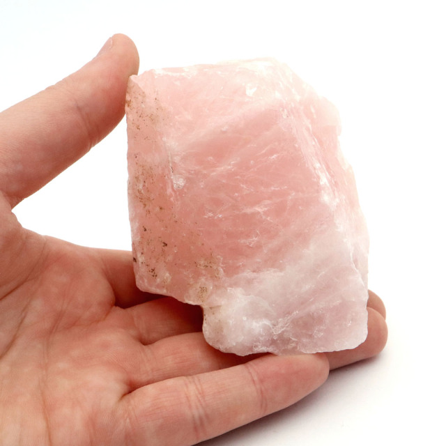 ローズクォーツ 原石 紅水晶 ブラジル産 354g 浄化 恋愛運 天然石