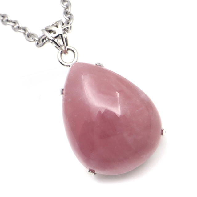 高品質　ローズクォーツ　BIG雫　ドロップ　スタンド付き 高品質 ローズクォーツ BIG雫 ドロップ スタンド付き