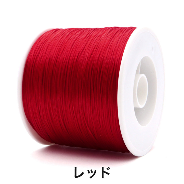 オペロンゴム 紐 1巻き 約500m 大容量 業務量 25色 ブレスレット アクセサリー 作成や修理に