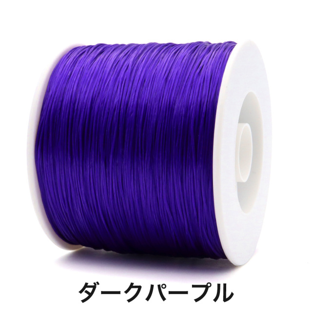 オペロンゴム 紐 1巻き 約500m 大容量 業務量 25色 ブレスレット アクセサリー 作成や修理に