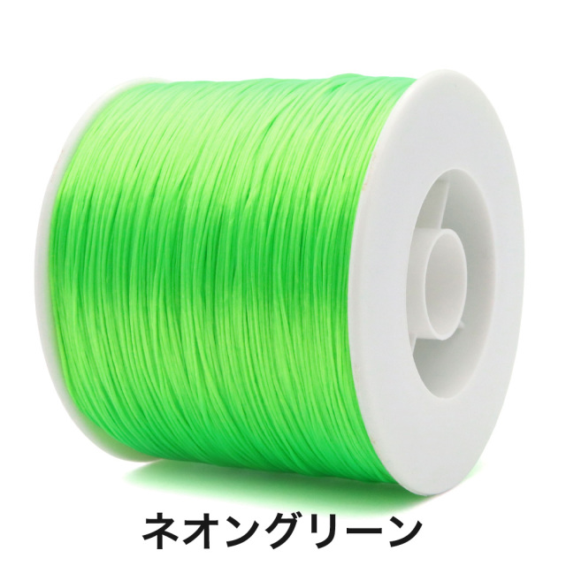 オペロンゴム 紐 1巻き 約500m 大容量 業務量 25色 ブレスレット アクセサリー 作成や修理に